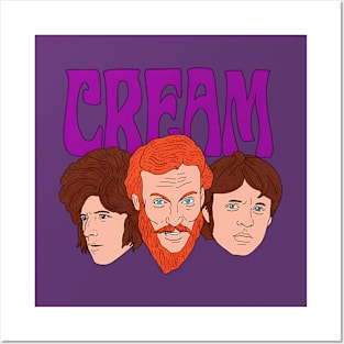 Purple cream Posters and Art